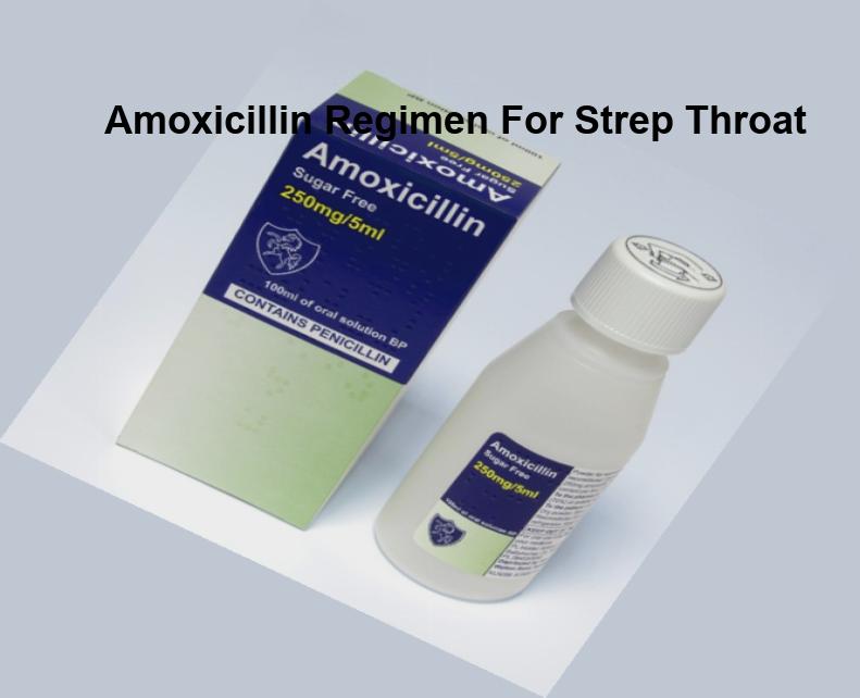 adult Amoxicillin strep throat dose